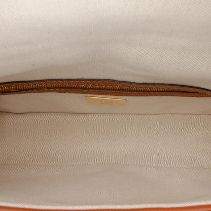 Fendi Baguette Canvas Red Shoulder Bag Style 38 Rovelle Bags