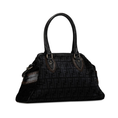 Fendi Zucca Etniko Canvas Handbag (SHG-Uh4Z1z) Rovelle Bags