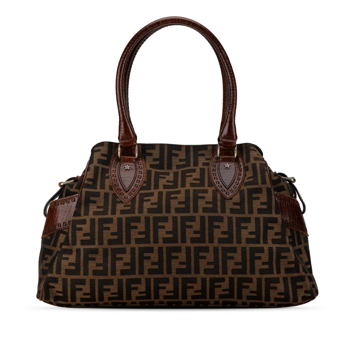Fendi Zucca Etniko Canvas Handbag (SHG-4VO7PX) Rovelle Bags