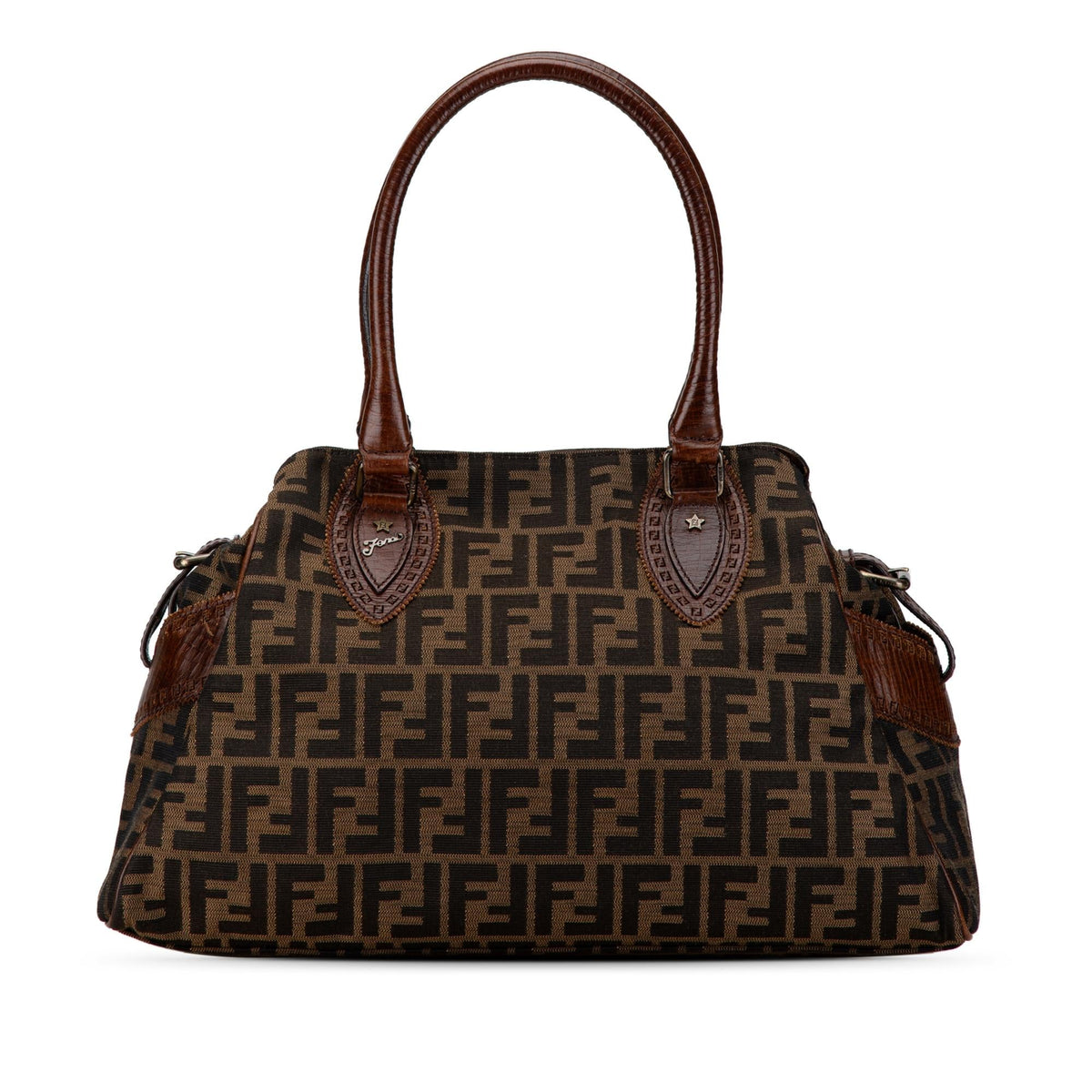 Fendi Zucca Etniko Canvas Handbag (SHG-4VO7PX) Rovelle Bags