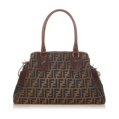 Fendi Zucca Etniko Canvas Shoulder Bag (SHG-26423) Rovelle Bags