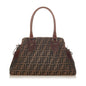 Fendi Zucca Etniko Canvas Shoulder Bag (SHG-26423) Rovelle Bags