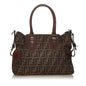 Fendi Zucca Etniko Canvas Shoulder Bag (SHG-27464) Rovelle Bags