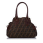 Fendi Zucca Etniko Canvas Shoulder Bag (SHG-29436) Rovelle Bags