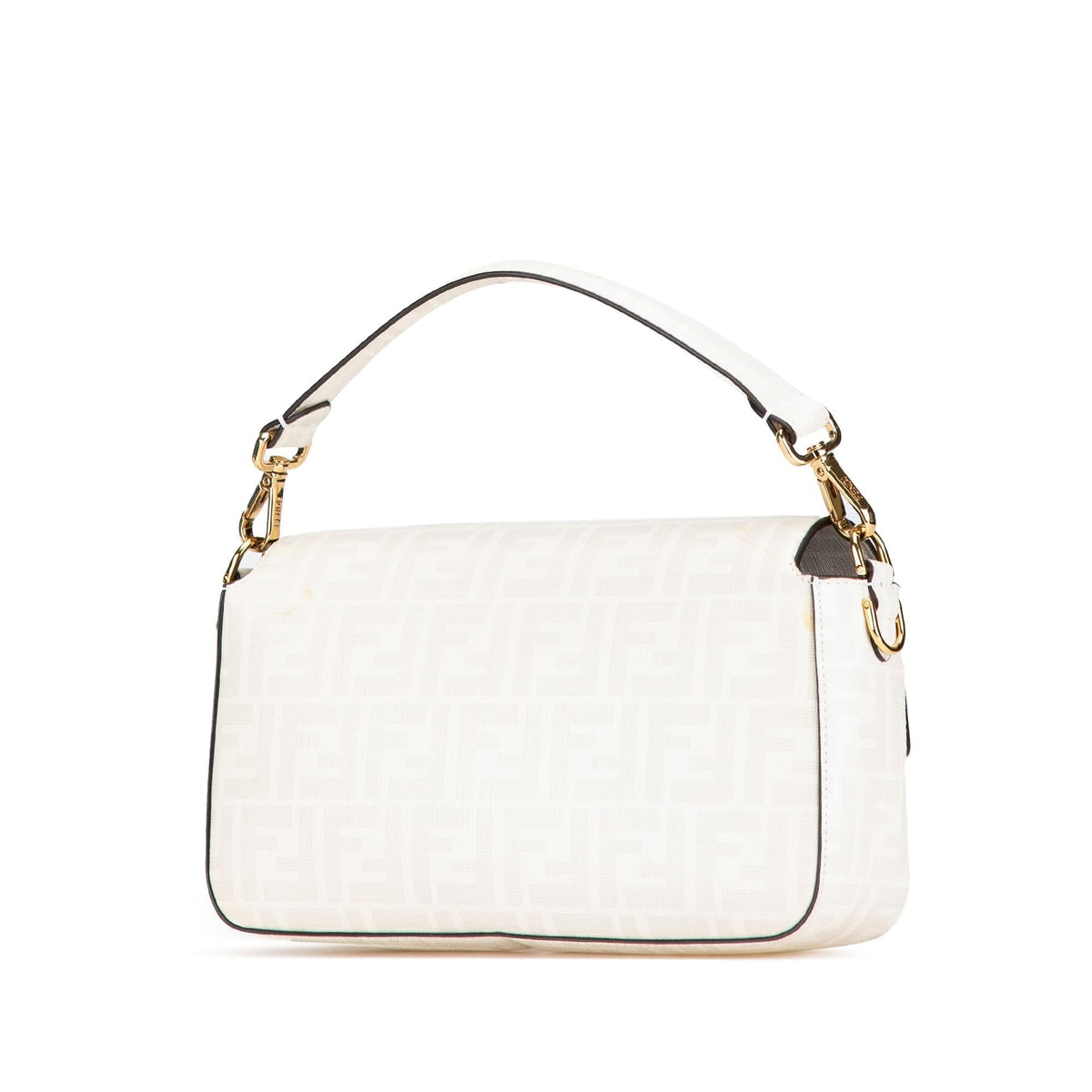Fendi Zucca Graphic Print Coated Canvas Bikini Girls Baguette Satchel (SHG-c5yQoj) Rovelle Bags