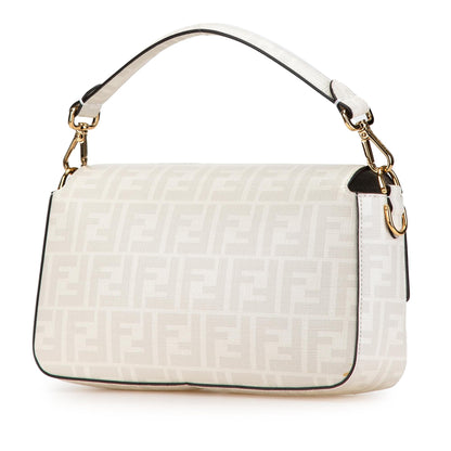Fendi Baguette Canvas Red Shoulder Bag Style 3 Rovelle Bags