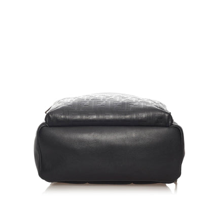 Fendi Zucca Leather Backpack (SHG-27781) Rovelle Bags