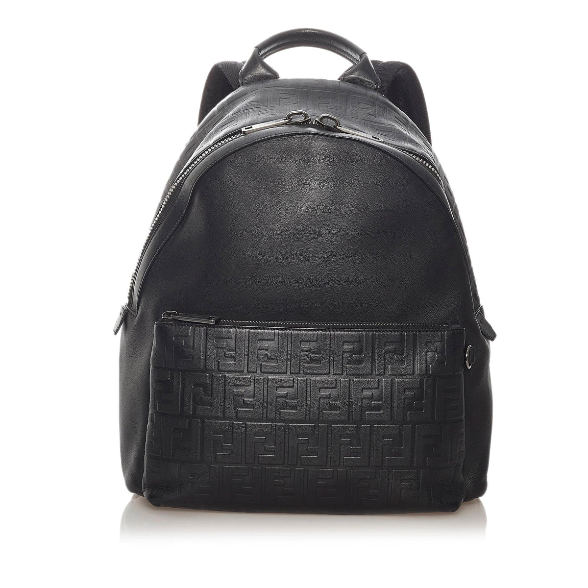 Fendi Zucca Leather Backpack (SHG-27781) Rovelle Bags