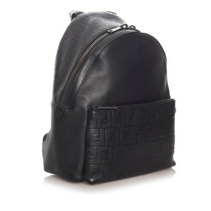 Fendi Zucca Leather Backpack (SHG-27781) Rovelle Bags