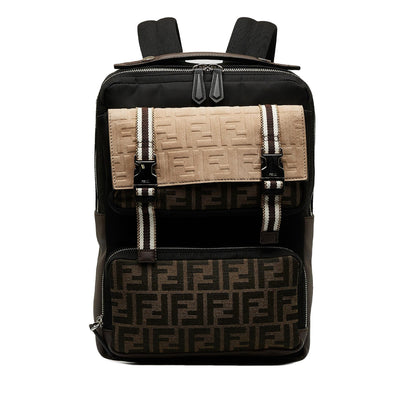 Fendi Zucca Multi Pocket Backpack (SHG-3ODPhV) Rovelle Bags