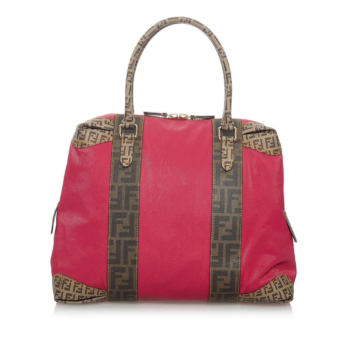 Fendi Zucca Nylon Shoulder Bag (SHG-29385) Rovelle Bags