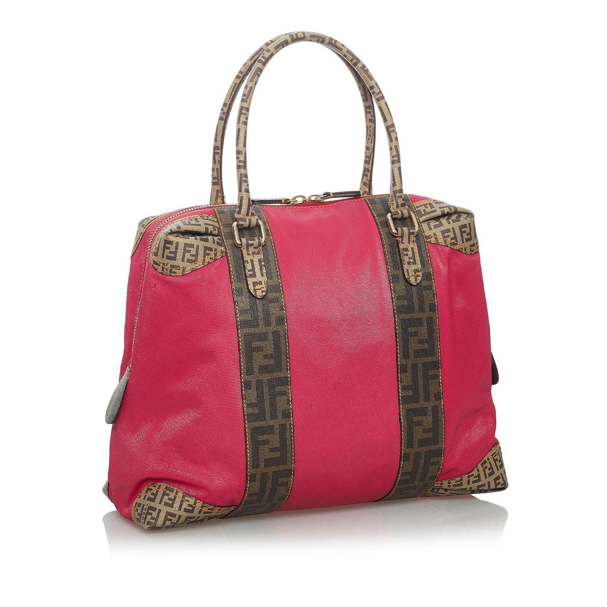 Fendi Zucca Nylon Shoulder Bag (SHG-29385) Rovelle Bags