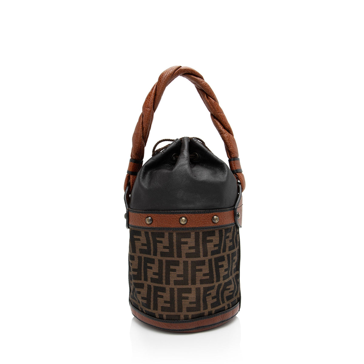 Fendi Zucca Palazzo Bucket Bag (SHF-gvIm54) Rovelle Bags