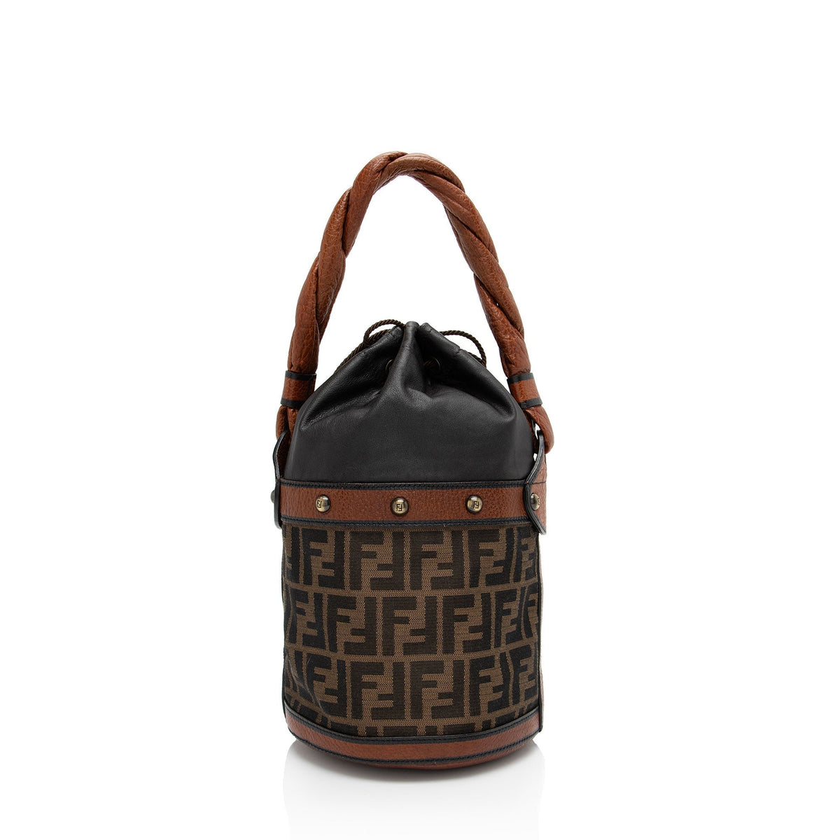 Fendi Zucca Palazzo Bucket Bag (SHF-gvIm54) Rovelle Bags