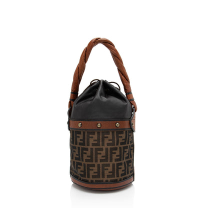 Fendi Zucca Palazzo Bucket Bag (SHF-gvIm54) Rovelle Bags