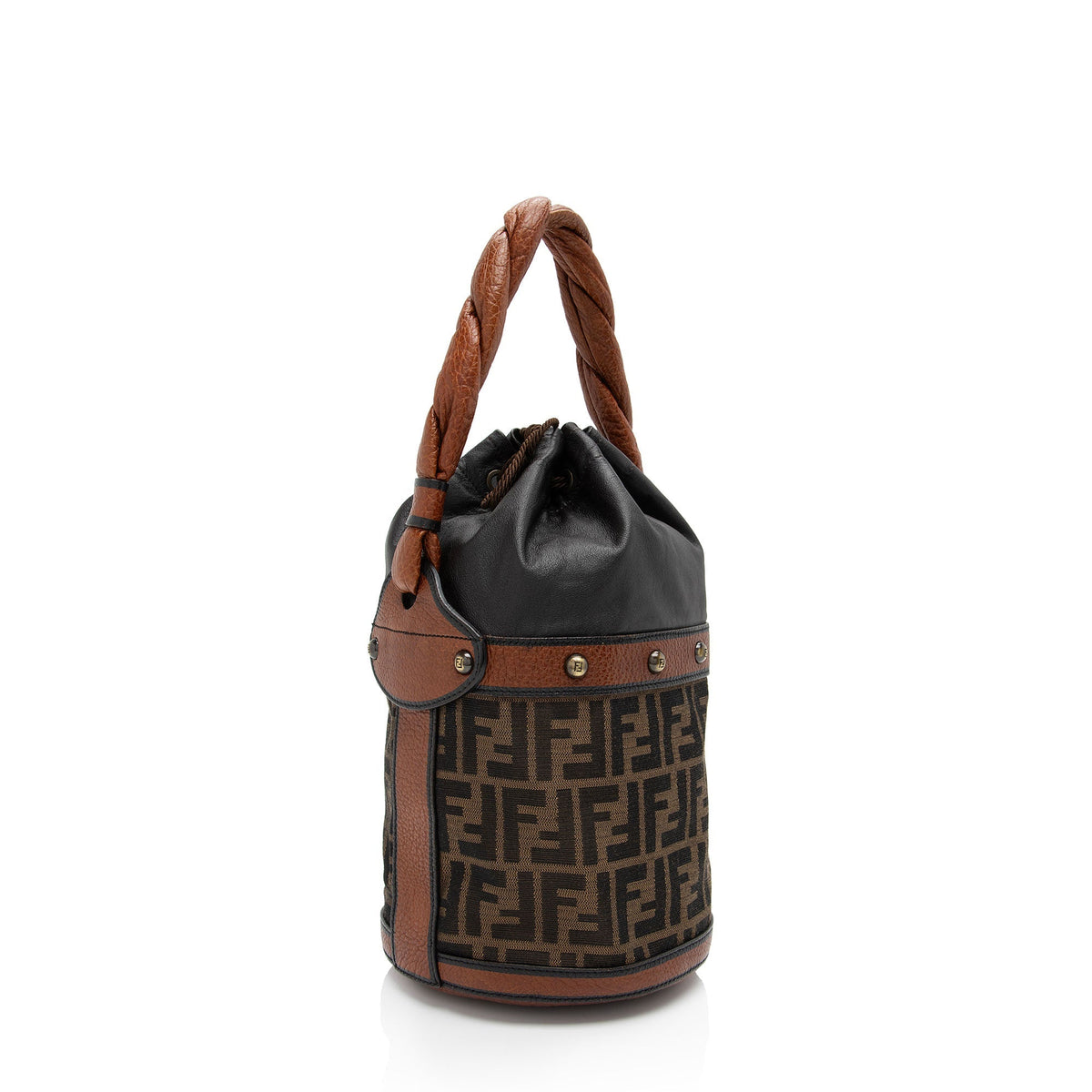 Fendi Zucca Palazzo Bucket Bag (SHF-gvIm54) Rovelle Bags