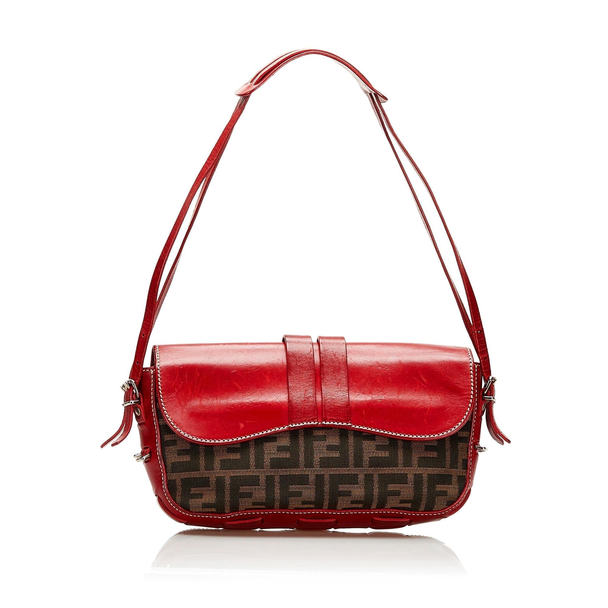Fendi Zucca Shoulder Bag (SHG-35434) Rovelle Bags
