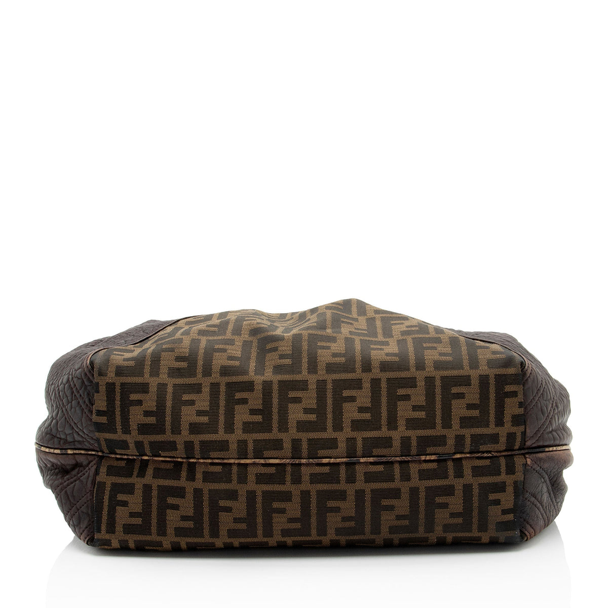 Fendi Zucca Tortuga Leather Spy Satchel (SHF-ls4Vha) Rovelle Bags