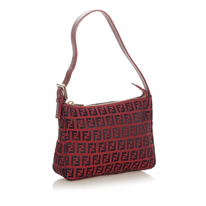 Fendi Zucchino Canvas Baguette (SHG-22026) Rovelle Bags