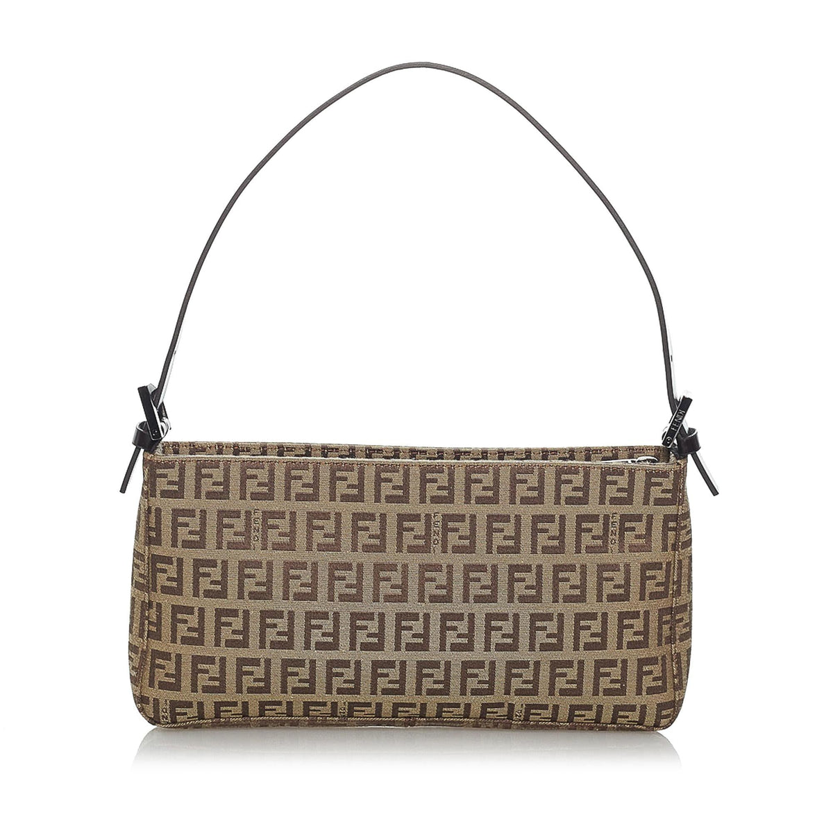 Fendi Zucchino Canvas Baguette (SHG-29391) Rovelle Bags
