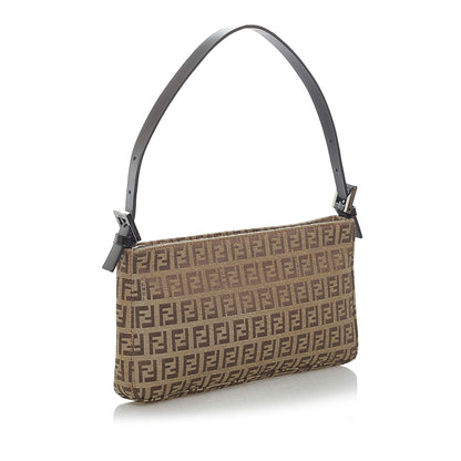 Fendi Zucchino Canvas Baguette (SHG-29391) Rovelle Bags