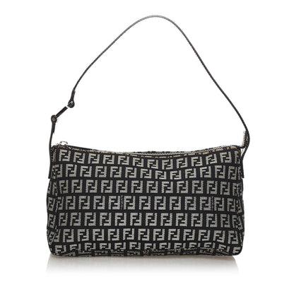 Fendi Zucchino Canvas Baguette (SHG-30041) Rovelle Bags