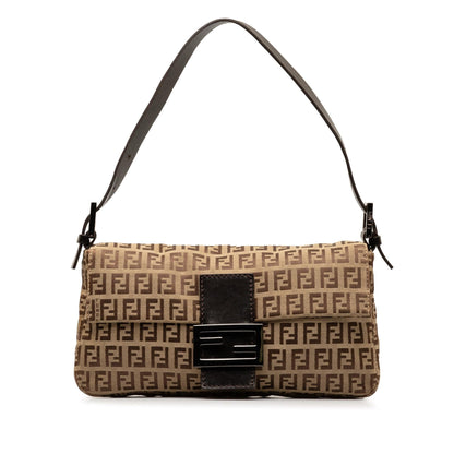 Fendi Zucchino Canvas Baguette (SHG-Zd7NkG) Rovelle Bags