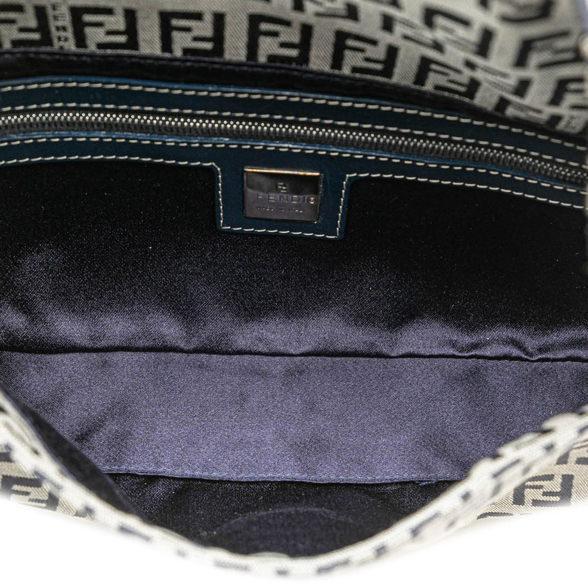 Fendi Zucchino Canvas Baguette (SHG-tkcgJi) Rovelle Bags
