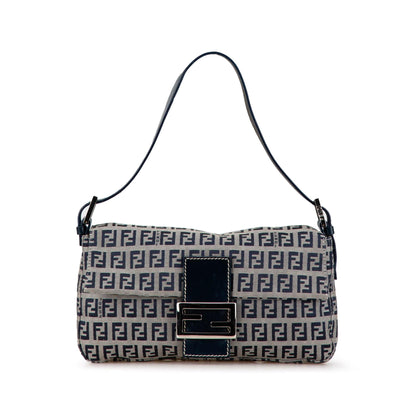 Fendi Zucchino Canvas Baguette (SHG-tkcgJi) Rovelle Bags