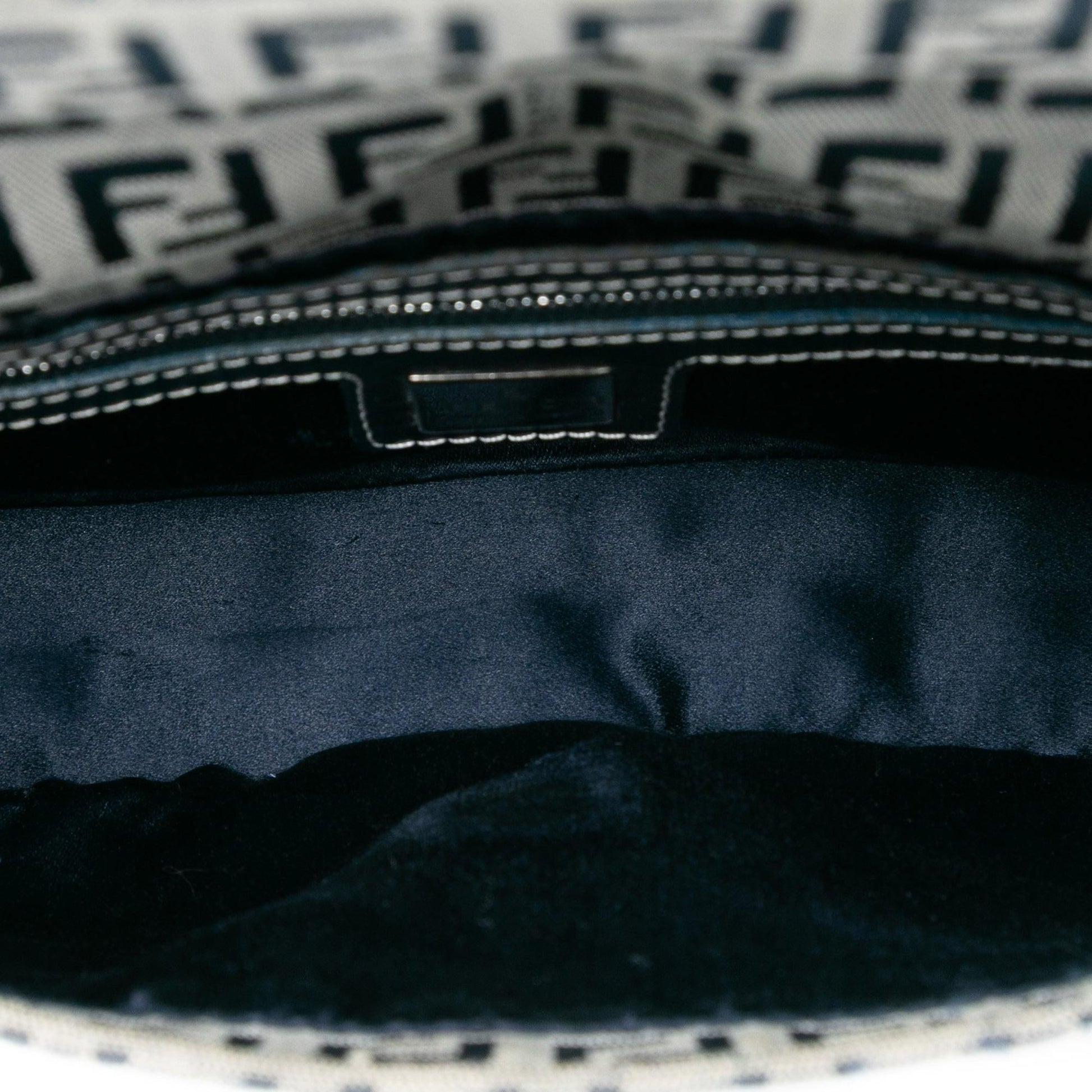 Fendi Zucchino Canvas Baguette Rovelle Bags