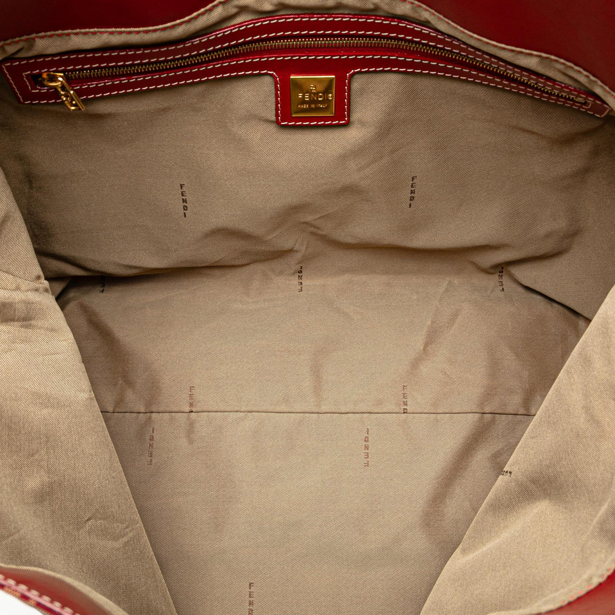 Fendi Zucchino Canvas Chain Tote (SHG-I1242i) Rovelle Bags