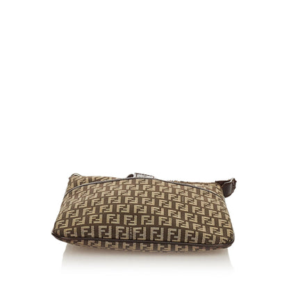Fendi Zucchino Canvas Crossbody Bag (SHG-26620) Rovelle Bags