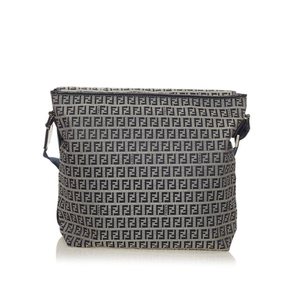 Fendi Zucchino Canvas Crossbody Bag (SHG-27956) Rovelle Bags