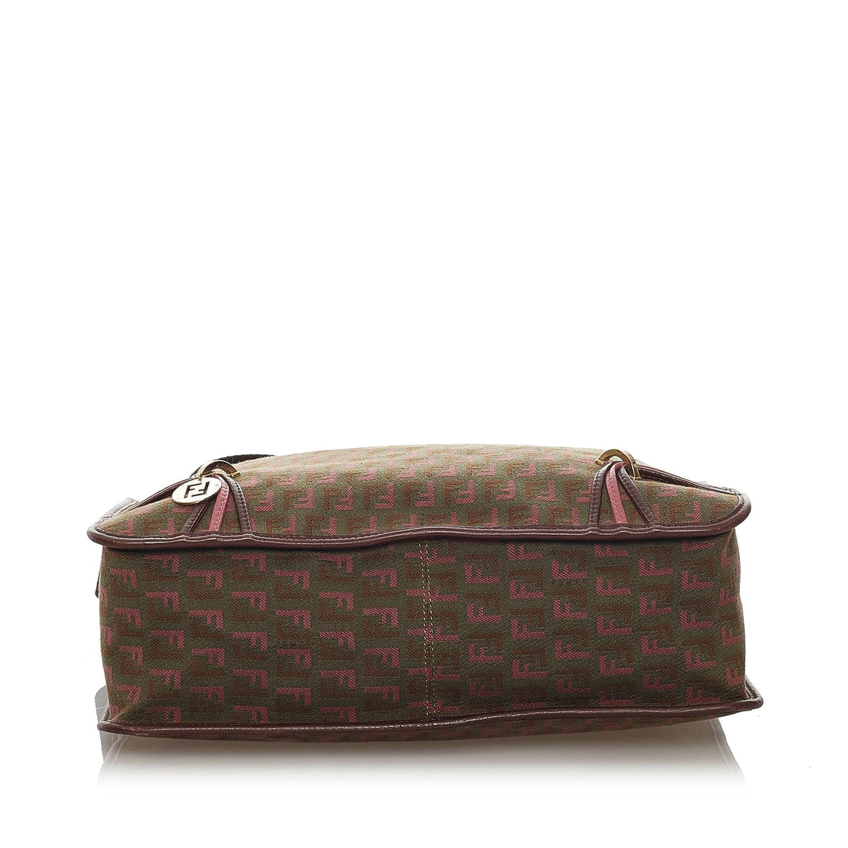 Fendi Zucchino Canvas Crossbody Bag (SHG-28797) Rovelle Bags