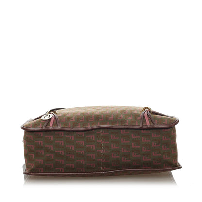 Fendi Zucchino Canvas Crossbody Bag (SHG-28797) Rovelle Bags