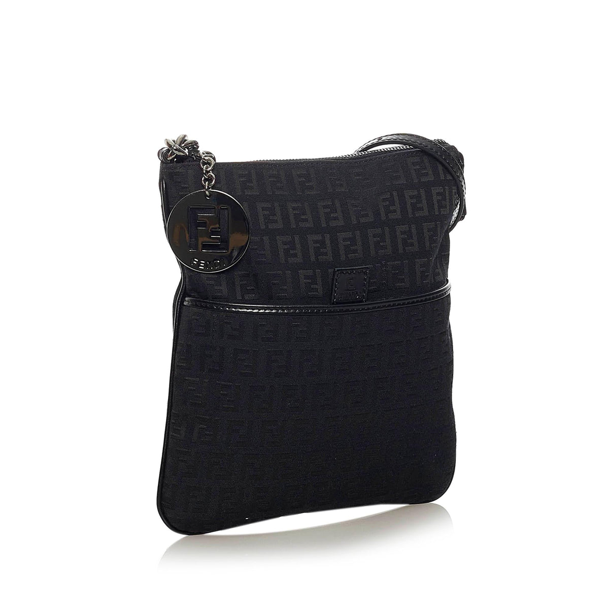 Fendi Zucchino Canvas Crossbody Bag (SHG-29216) Rovelle Bags