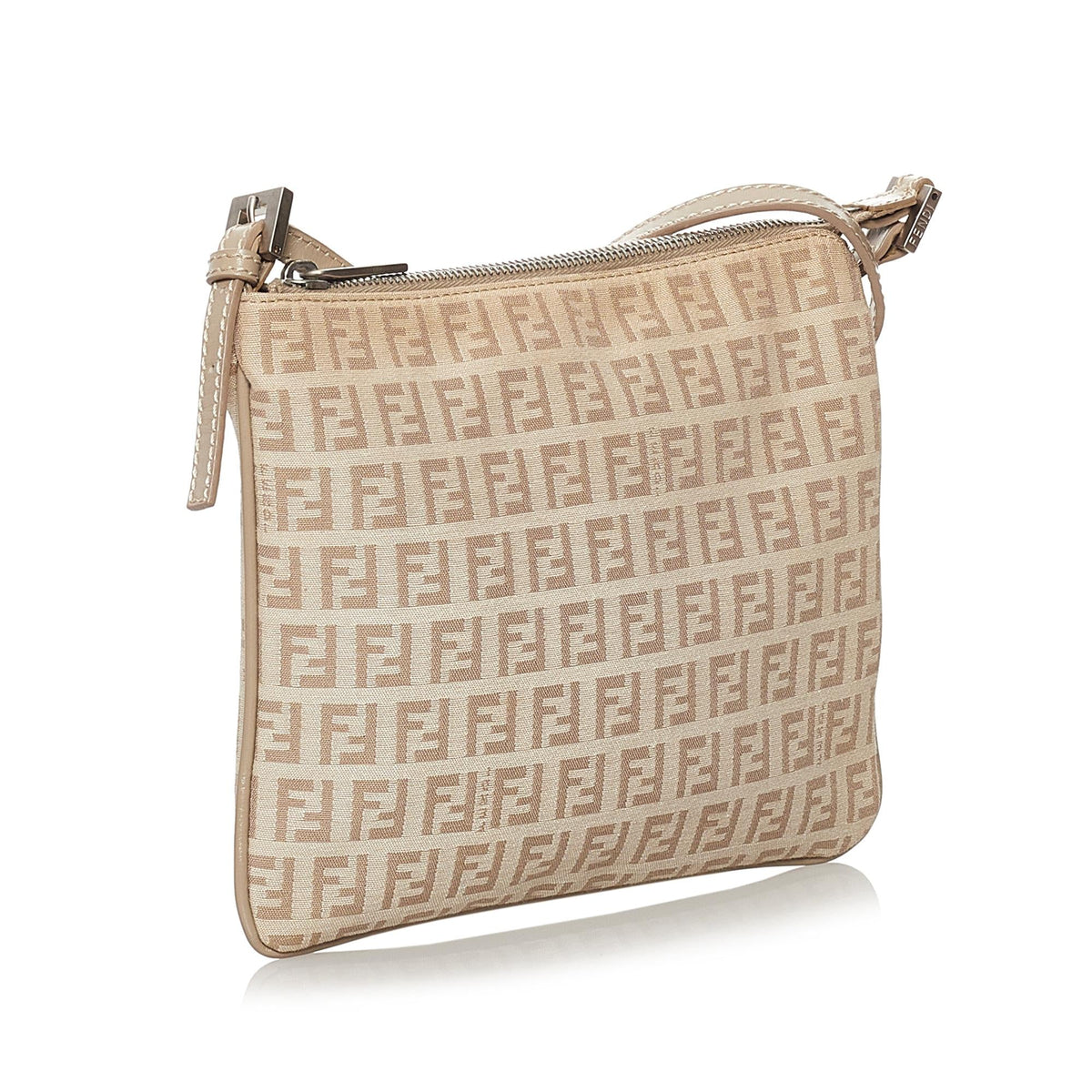 Fendi Zucchino Canvas Crossbody Bag (SHG-31621) Rovelle Bags
