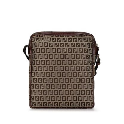 Fendi Zucchino Canvas Crossbody (SHG-d5nFz0) Rovelle Bags
