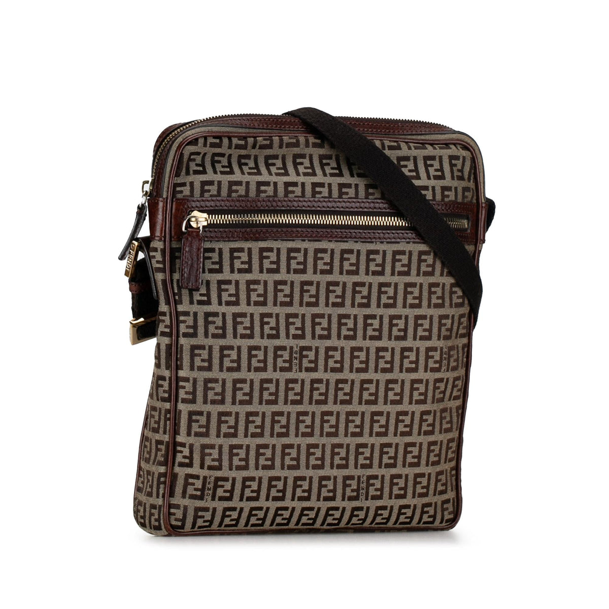 Fendi Zucchino Canvas Crossbody (SHG-d5nFz0) Rovelle Bags