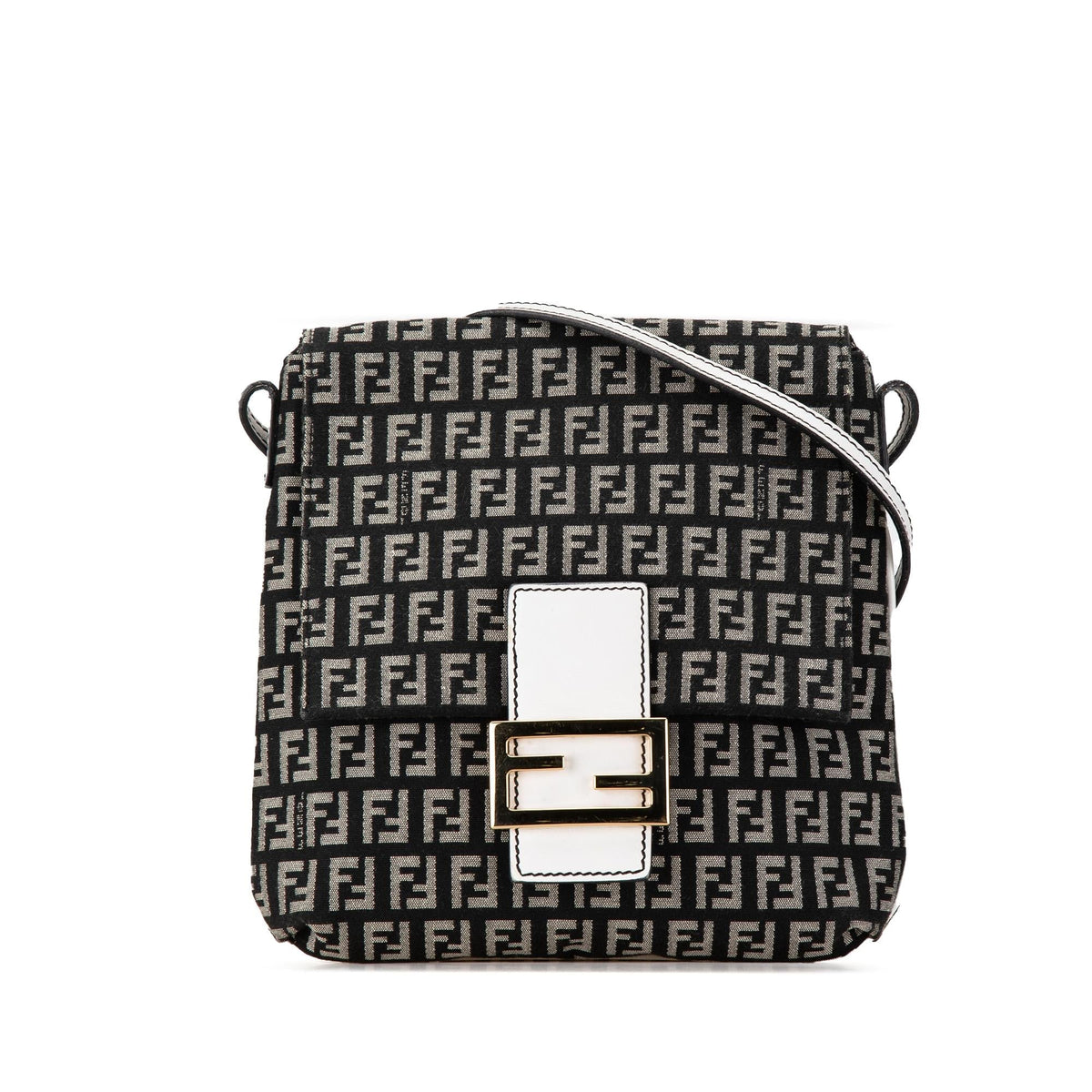 Fendi Zucchino Canvas Crossbody (SHG-edyBI6) Rovelle Bags
