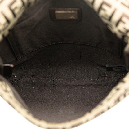 Fendi Zucchino Canvas Crossbody Rovelle Bags