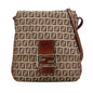 Fendi Zucchino Canvas Crossbody Rovelle Bags