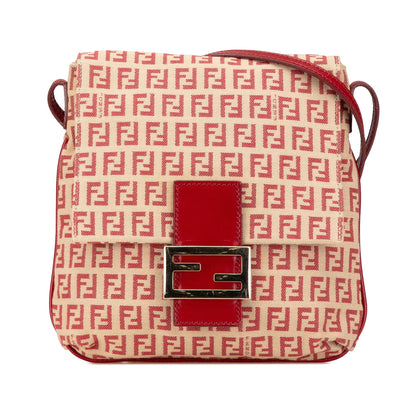 Fendi Tote Zucchino Red Tote Bag Style 2 Rovelle Bags