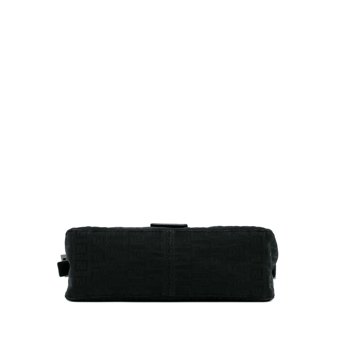 Fendi Zucchino Canvas Double Flap Baguette (SHG-l5oJft) Rovelle Bags