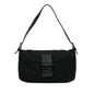Fendi Zucchino Canvas Double Flap Baguette (SHG-l5oJft) Rovelle Bags