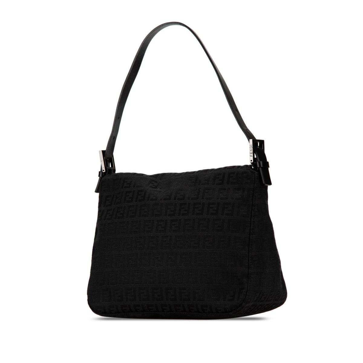Fendi Zucchino Canvas Double Flap Mamma (SHG-gMXeou) Rovelle Bags