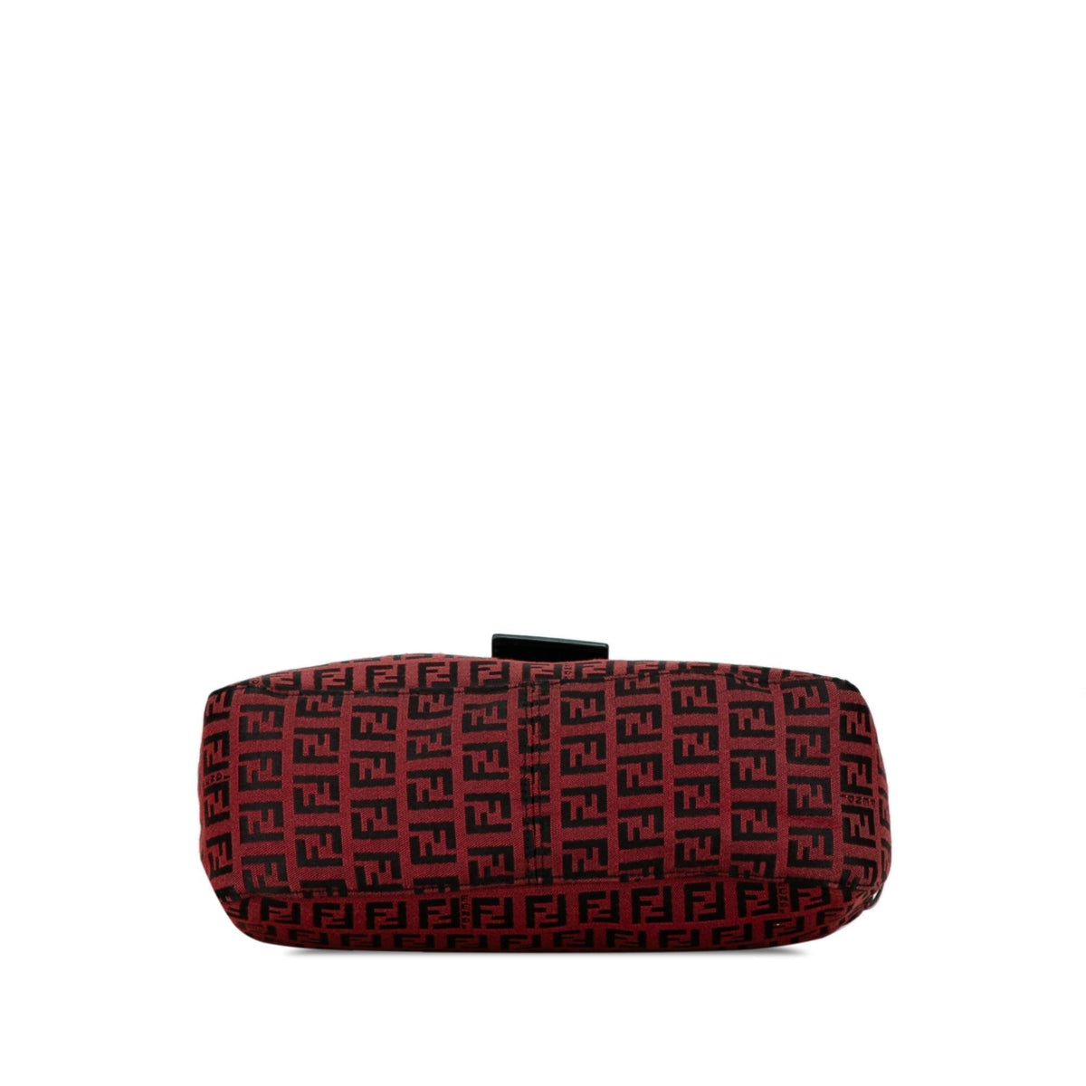 Fendi Zucchino Canvas Double Flap Shoulder Bag (SHG-nYl1sf) Rovelle Bags