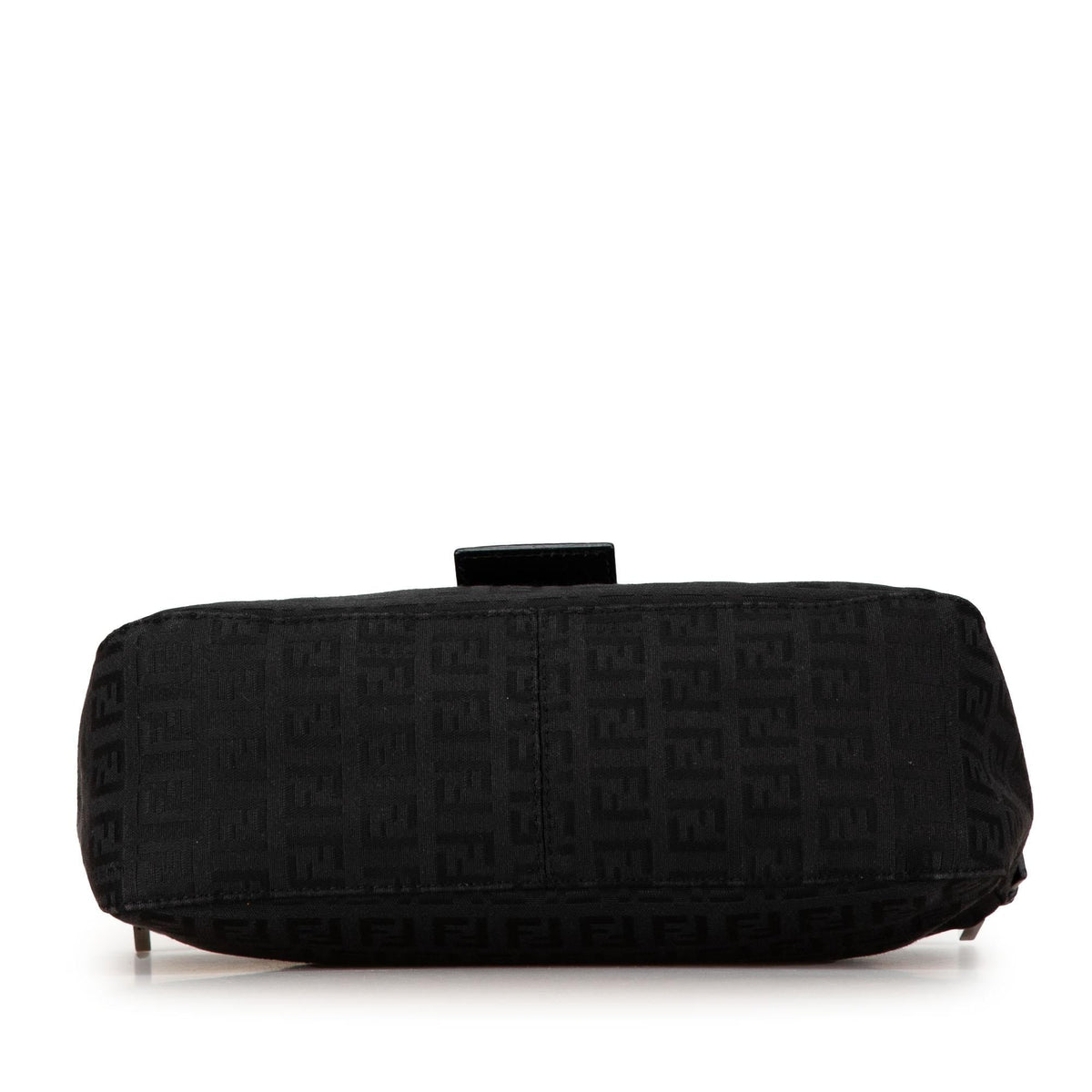 Fendi Zucchino Canvas Double Flap Shoulder Bag (SHG-CGy5Y0) Rovelle Bags