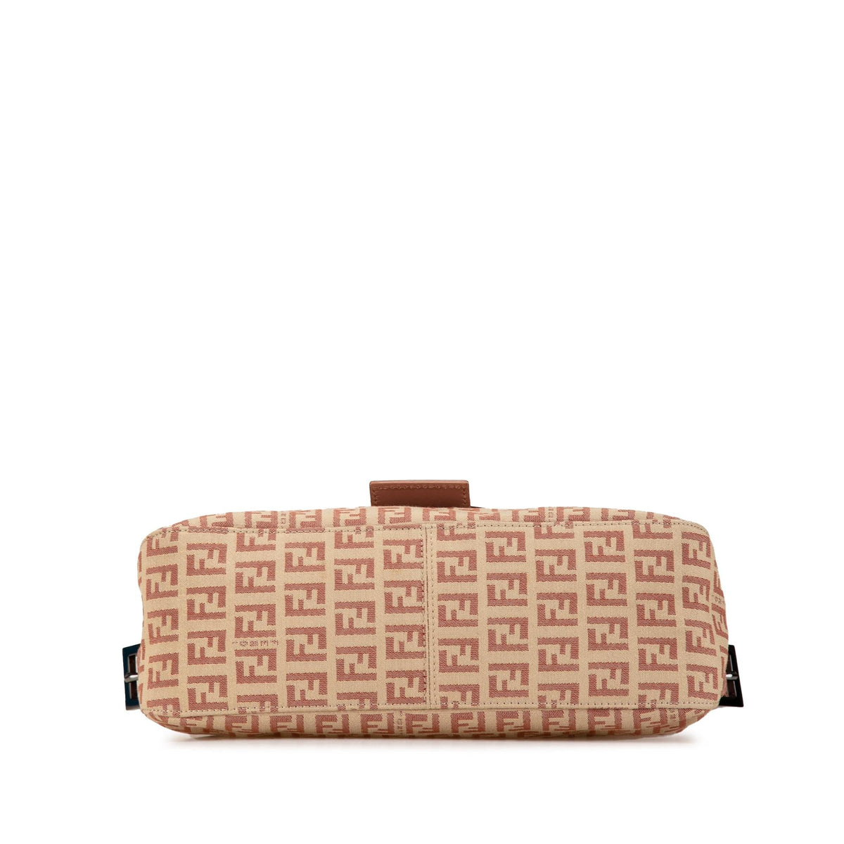 Fendi Zucchino Canvas Double Flap Shoulder Bag (SHG-LWyCwh) Rovelle Bags