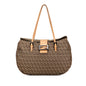 Fendi Zucchino Canvas Double Flap Tote Rovelle Bags